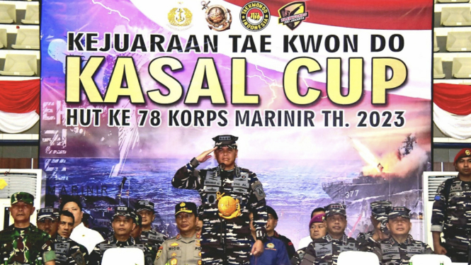 VIVA Militer: KSAL Muhammad Ali buka Kejuaraan Taekwondo Kasal Cup 2023