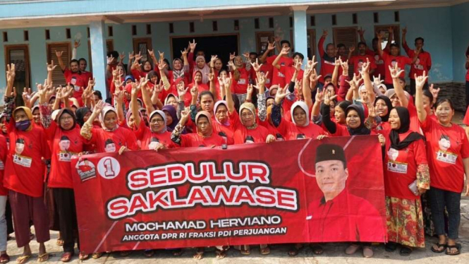 Relawan Pendukung Herviano di Kabupaten Semarang Jateng