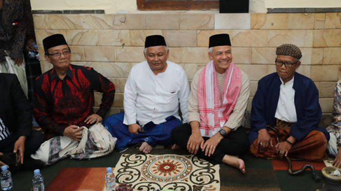 Bacapres Ganjar Pranowo silaturahmi ke Ponpes Al-Jauhariyah