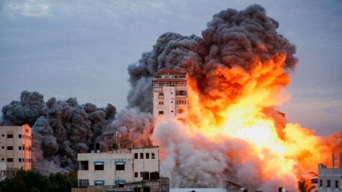 VIVA Militer: Serangan roket Hamas Palestina di wilayah Israel
