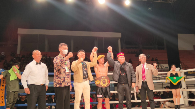 Promotor Tinju Nasional, Agustiar Sabran di Palangkaraya Boxing Big Fight