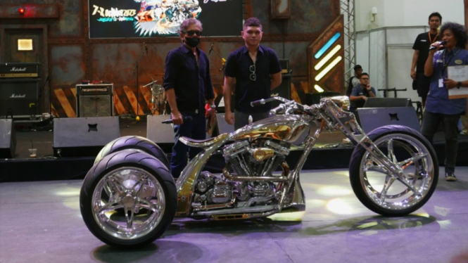 Harley-Davidson Trike garapan bengkel asal Ciputat