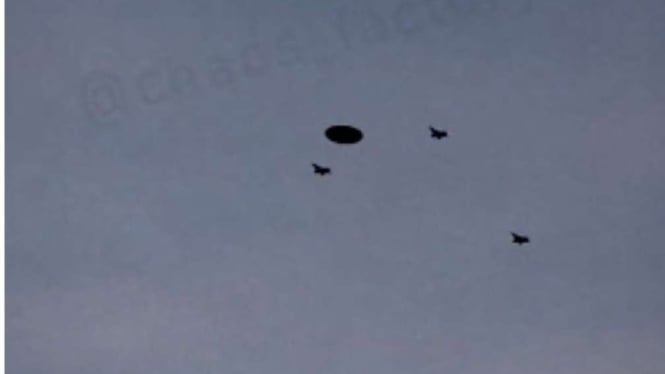 Penampakan UFO di Langit Israel.