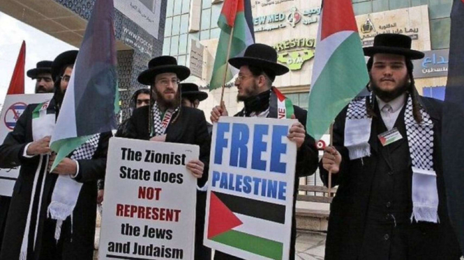 Umat Yahudi bela Palestina