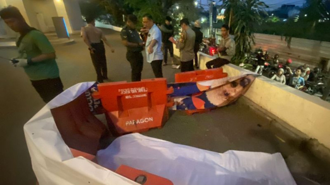 Mahasiswa Unnes meninggal usai jatuh dari Mall Paragon, Selasa 10 Oktober 20203.
