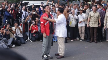 Temui Prabowo Di Kertanegara, Kaesang Disambut Meriah Marching Band