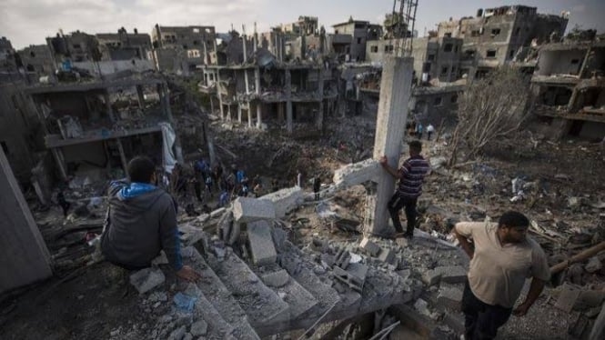 VIVA Militer: Kondisi Gaza, Palestina, pasca serangan udara militer Israel
