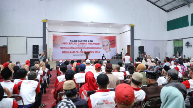 Masyarakat di Cianjur dukung Ganjar Pranowo di Pilpres 2024