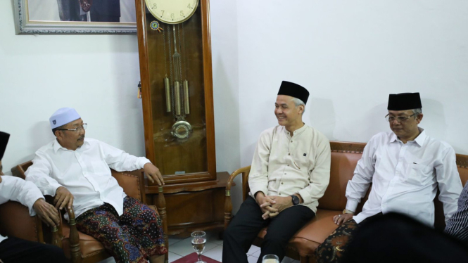 Bacapres Ganjar Pranowo mengunjungi Ponpes Al Hikam, Malang