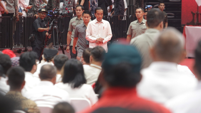 Rakernas Projo VI, Presiden Jokowi