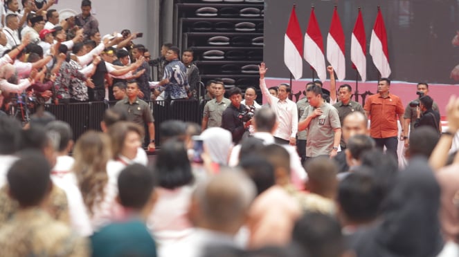 Rakernas Projo VI, Presiden Jokowi