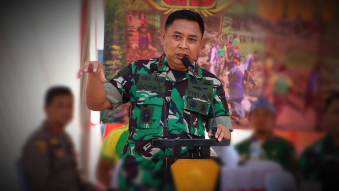 VIVA Militer: Panglima Divif 1 Kostrad, Mayjen TNI Bobby Rinal di Karawang.