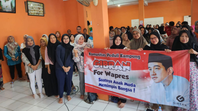 Ratusan anak muda di Bekasi berkumpul, dorong Gibran maju jadi Cawapres 2024