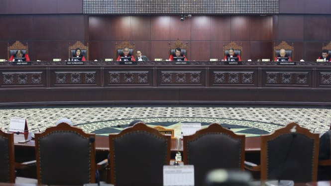 Sidang Putusan Batas Umur Capres dan Cawapres di Mahkamah Konstitusi