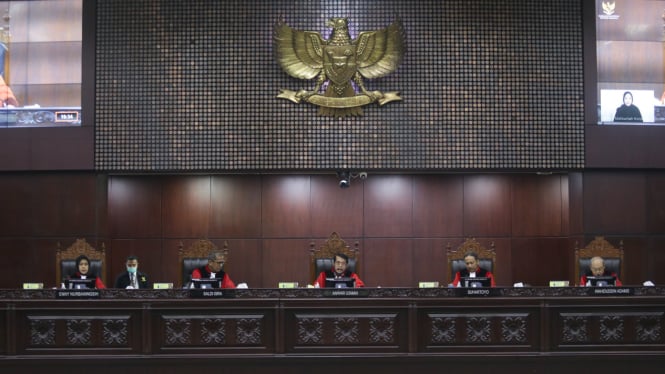Sidang Putusan Batas Umur Capres dan Cawapres di Mahkamah Konstitusi