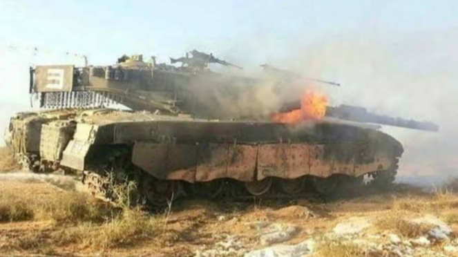 Hamas Palestina Sebar Panduan Taktis Hancurkan Tank Merkava Israel ...