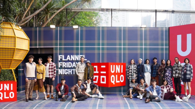Rangkaian Koleksi Uniqlo Flannel 23 FW di Flannel Friday Night