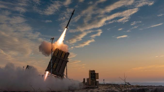 VIVA Militer: Sistem rudal pertahanan udara Iron Dome (C-RAM) militer Israel