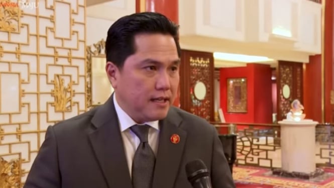 Menteri BUMN yang juga Menko Marves Ad Interim, Erick Thohir di China