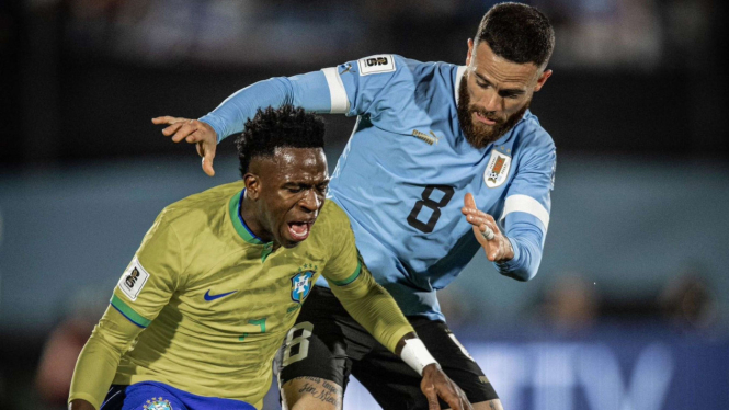 Duel Uruguay vs Brasil