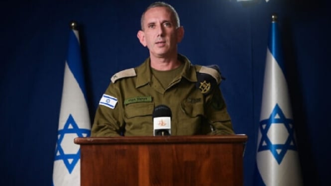 Jubir IDF Laksamana Muda Daniel Hagari