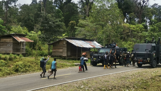 VIVA Militer: TNI buru KST OPM Papua pembantai 7 penambang emas di Yahukimo