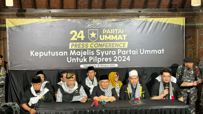 Partai Ummat deklarasi dukung Anies dan Cak Imin di Pilpres 2024