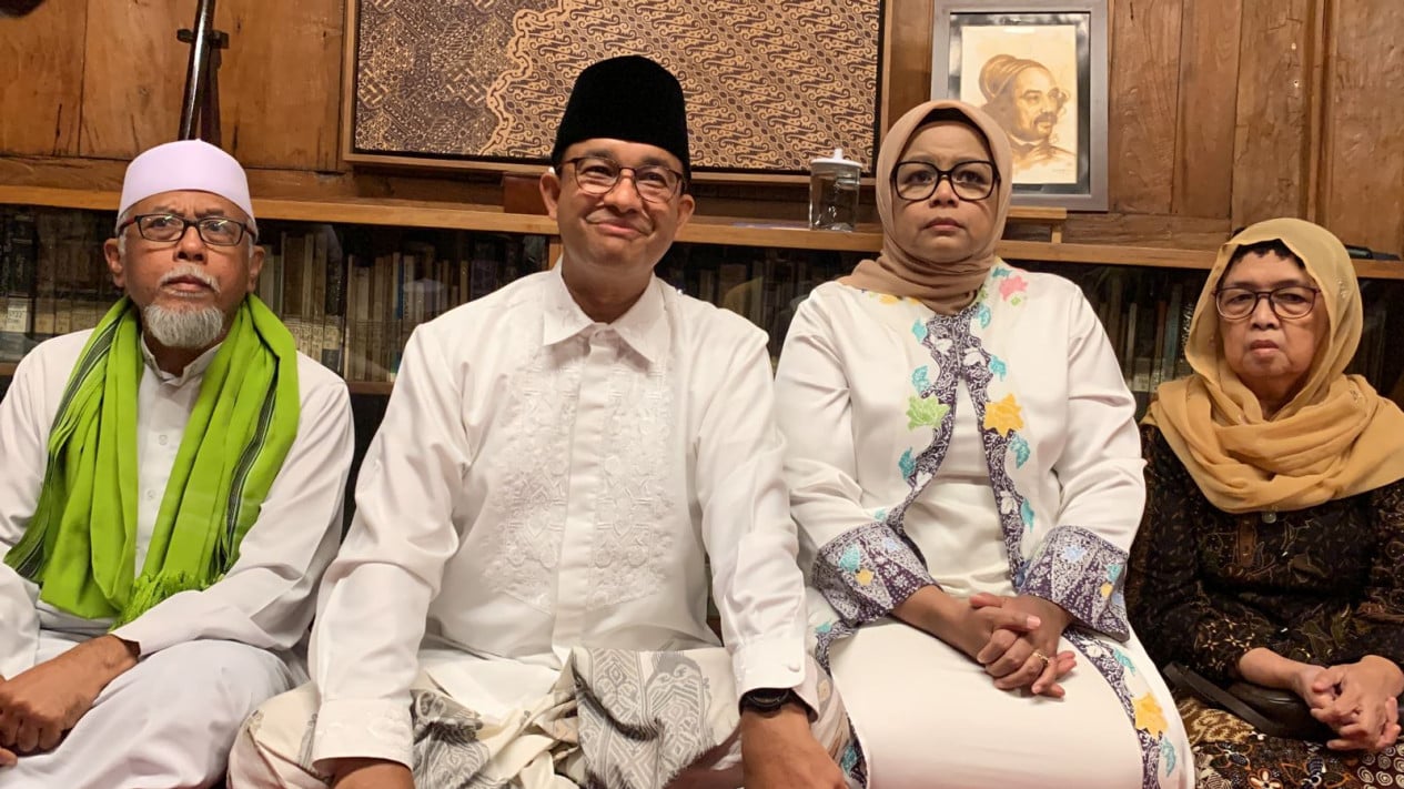 Foto Anies Baswedan Akui Siap Adu Gagasan Dengan Duet Ganjar-Mahfud MD