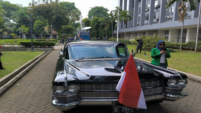 Mobil dinas Soekarno yang akan dipakai Ganjar Pranowo-Mahfud MD ke KPU