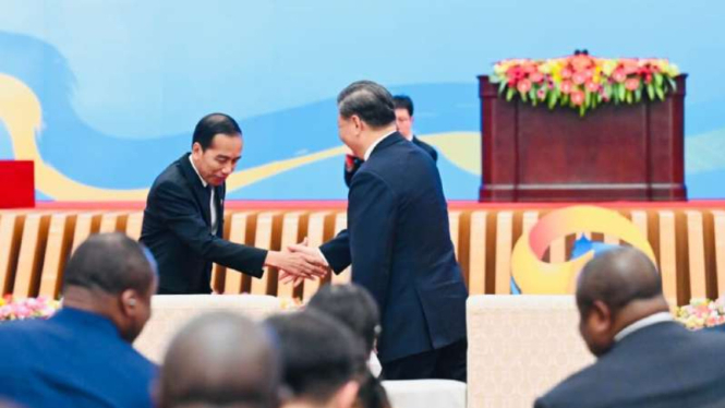 Jokowi dan Xi Jinping.