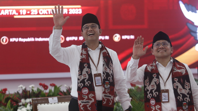 Anies Baswedan-Muhaimin Iskandar Daftar Capres-Cawapres ke KPU