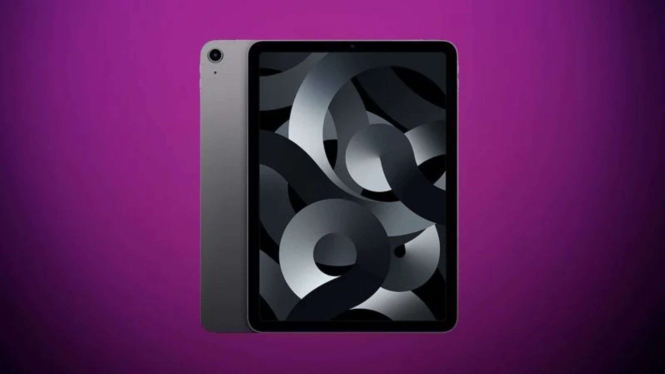 Ilustrasi iPad Air.