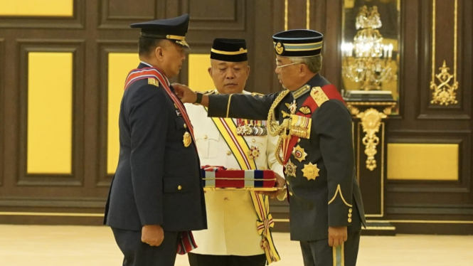 VIVA Militer: KSAU Fadjar Prasetyo dianugerahi PGAT dari Kerajaan Malaysia