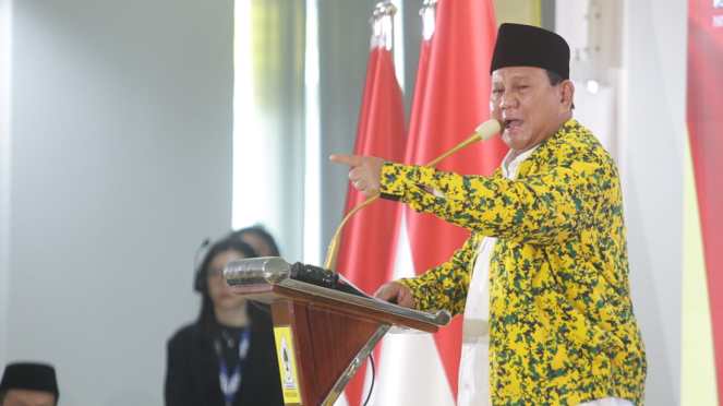 Prabowo Subianto, Rakernas II Partai Golkar