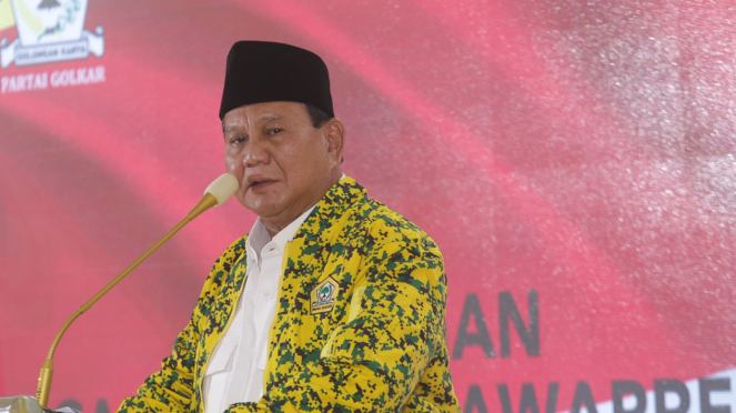 Prabowo Subianto, Rakernas II Partai Golkar