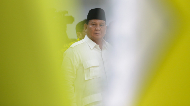 Prabowo Subianto Rakernas II Partai Golkar