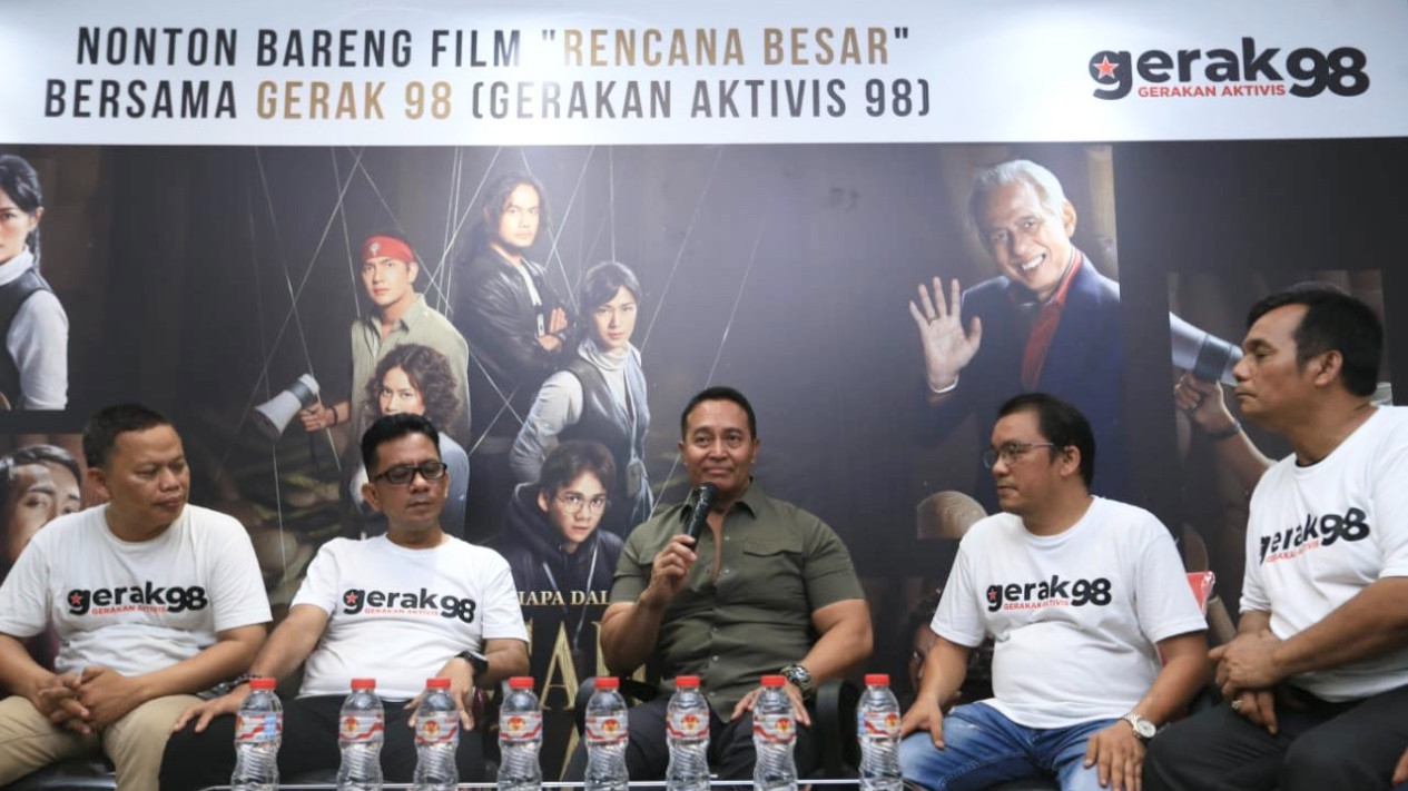 Foto Kata Eks Panglima Tni Andika Perkasa Soal Film Rencana Besar 