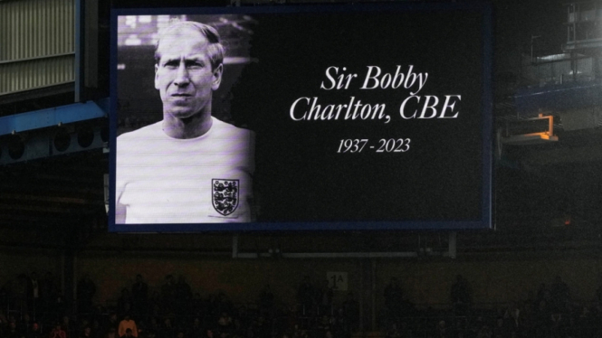 Sir Bobby Charlton meninggal dunia