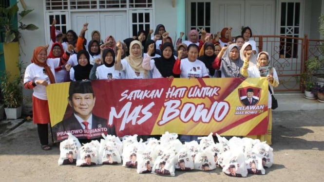 Relawan Mas Bowo di Tangsel