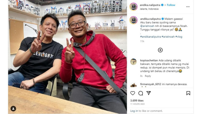 Ariel NOAH dan Andika