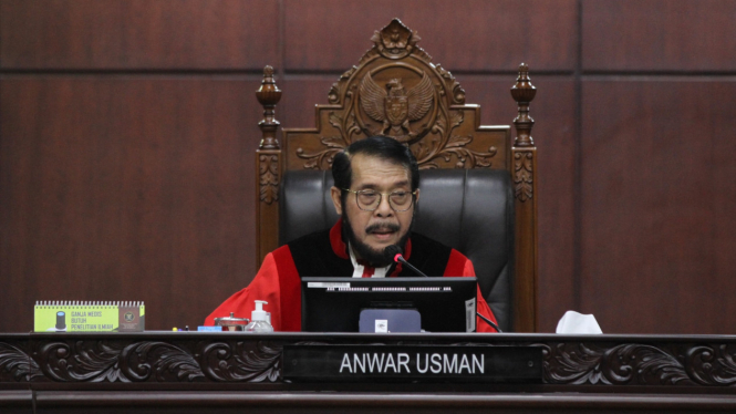 Hakim Konstitusi Anwar Usman