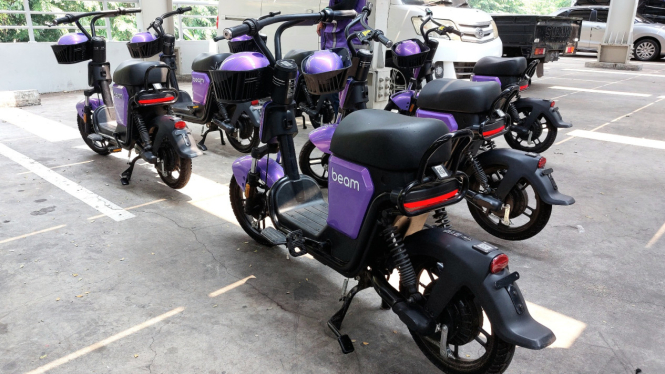 Sepeda listrik Beam Mobility Indonesia