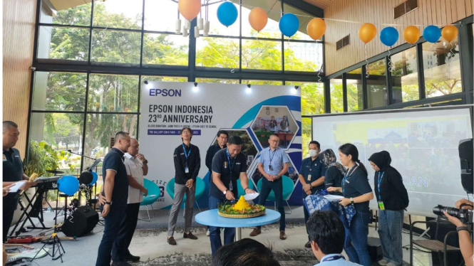 Epson Indonesia Rayakan HUT Ke 23 dengan Program Positif 