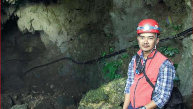 Joko Sulistyo melakukan ekspedisi mencari sumber air bagi masyarakat Wonogiri