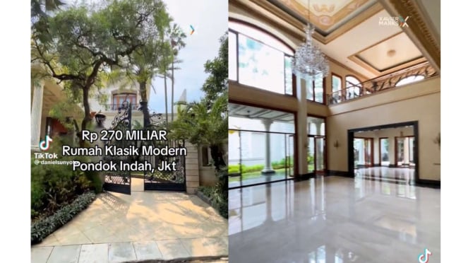 Rumah mewah seharga Rp270 Miliar