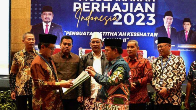 Kementerian Agama, berdasarkan Mudzakarah Perhajian Indonesia 2023, di Yogyakart