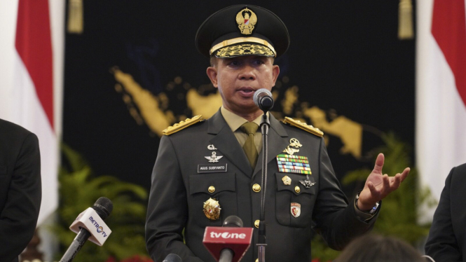 Pelantikan KSAD Jenderal TNI Agus Subiyanto