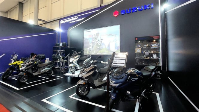 Booth Suzuki Motor di IMOS 2023