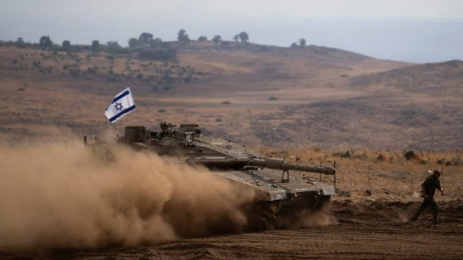 VIVA Militer: Tank Tempur Utama (MBT) Merkava militer Israel