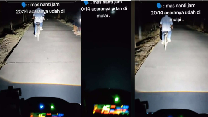 Aksi Pegendara Motor Banjir Pujian 